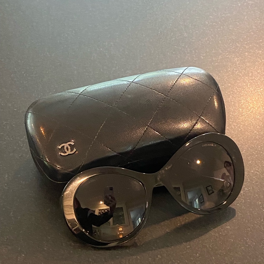 Oval Chanel Sunglasses